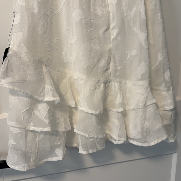 NWT White Mini Lulus Dress - Picture 4 of 7